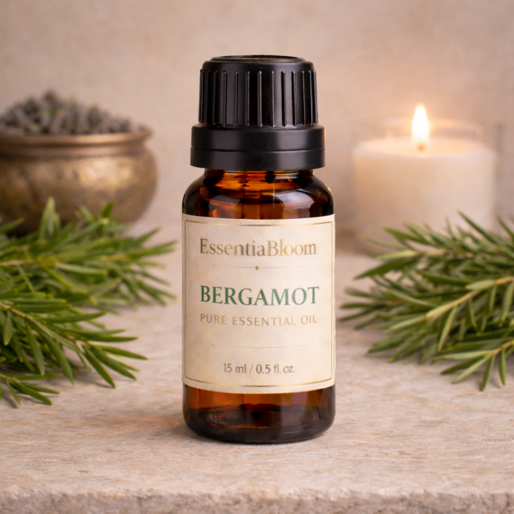 Bergamot oil for mood & flavor