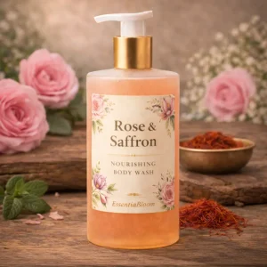 Buy Rose Saffron Body Wash Online